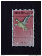 Nieuw-Zeeland Nouvelle-Zélande New Zealand Health Eend Sarcelle Yv 379 O - Canards