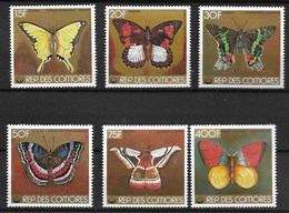 COMORES 1978 BUTTERFLIES,  MNH - Schmetterlinge