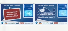 Germany  - Loyality Card - Payback - D.Bettenlager - 16002388 (Hauptkarte+Zusatzkarte) - Autres & Non Classés