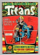 Titans N°94 La Guerre Des étoiles - Epsilon - La Vision Et La Sorcière Rouge De 1986 - Titans