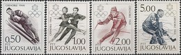 YUGOSLAVIA - COMPLETE SET GRENOBLE'68 WINTER OLYMPIC GAMES 1968 - MNH - Winter 1968: Grenoble