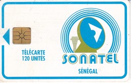 TARJETA DE SENEGAL DE 120 UNITES DE SONATEL - Senegal