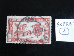 Espagne - Année 1905 - Exprès "Pégase" - Y.T. 1 - Oblitéré - Used - Exprès