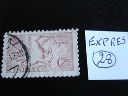 Espagne - Année 1939 - Exprès "Pégase" - Y.T. 28- Oblitéré - Used - Eilbriefmarken