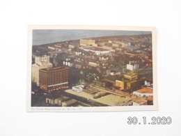 Windsor. - The Tunnel Plaza From The Air. - Windsor