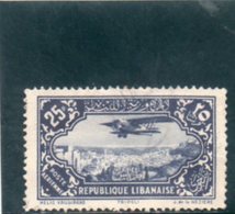 GRAND LIBAN 1930-1 O - Posta Aerea