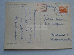 D170687 Hungary - Undelivered Postcard  Ismeretlen Inconnu 1968 - Andere & Zonder Classificatie