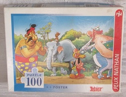 Astérix Puzzle Le Dresseur D'éléphants Pas De Poster 100 Pièces 26,2 X 36 Cm - Puzzels