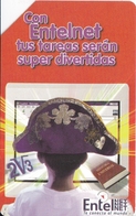 TARJETA DE BOLIVIA DE Bs 5 DE CONECTATE A ENTELNET - Bolivia