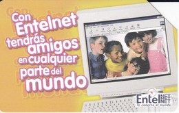 TARJETA DE BOLIVIA DE Bs 5 DE CONECTATE A ENTELNET - Bolivia