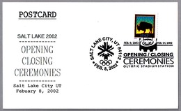 2002 WINTER OLYMPICS. OPENING-CLOSING CEREMONIES. Salt Lake City UT 2002 - Inverno2002: Salt Lake City