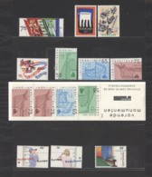 Pays-Bas  -  1989  :  Yv  1327-44  **   + Bloc + Carnet + Services - Full Years