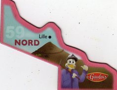 Magnets Magnet Le Gaulois Departement France Costume 59 Nord - Tourisme