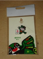AUTHENTIC BEIJING 2008 OLYMPIC GAMES PIN – NINI MASCOT - BASEBALL - SOFTBALL - Habillement, Souvenirs & Autres
