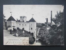 AK TRAITSCHING SATTELPEILNSTEIN Kr. Cham Brauerei Schauer 1909   //  D*41809 - Cham