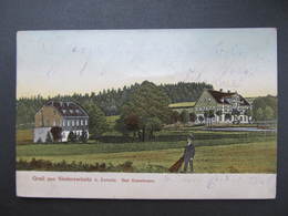 AK ZWÖNITZ Niederzwönitz Erzgebirge  1911 //  D*41815 - Zwoenitz