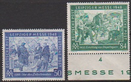 All. Besetzung,Gemeinschaftsausgaben MiNr 967 - 968 ** Postfr.Leipziger Herbstmesse ( A2277) Günstige Versandkosten - Mint