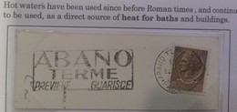 O) 1861 BELGIUM, PD - SPA CANCELLATION - GEYSERS -  THERMAL BATHROOM CENTER,  KING LEOPOLDO I  40c - VIA OSTENDE, TO LON - 1849-1865 Medaillen (Sonstige)