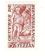15 + 5 FR ALLEGORIA - Unused Stamps