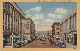 USA CARTE POSTALE DE SAN BERNARDINO  E STREET FORM THIRD - San Bernardino