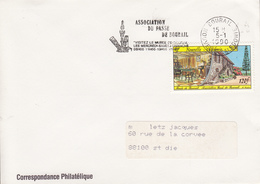 Nouvelle Calédonie  Association Passé De Bourail BOURAIL 5 Janvier 1990 Flamme Concordante - Storia Postale