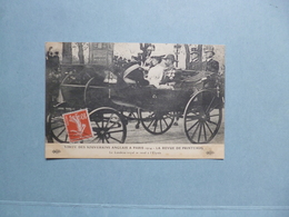 PARIS  -  75  -  Visite Des Souverains Anglais  -  1914  -  Le Landeau Royal Se Rend à L'Elysée  - - Réceptions