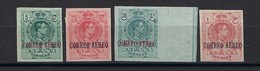 ⭐  Espagne - Poste Aérienne - YT PA N° 1 à 2 Et 5 à 6  ** - NON DENTELÉ - Peu Fréquent - Belle Qualité - TB - Unused Stamps