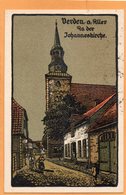 Verden A Aller Germany 1921 Postcard Mailed - Verden