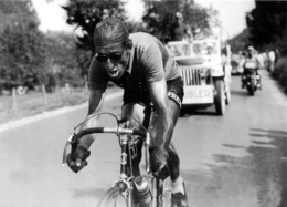 TOUR DE FRANCE 1950 FERDI KUBLER CONTRE LA MONTRE  PHOTO 17 X 12 CM TIRAGE DU JOURNAL L'EQUIPE - Cyclisme