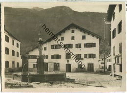 Andeer - Dorfplatz - Foto-Ansichtskarte - Verlag R. Guler Thusis 30er Jahre - Thusis