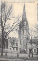 Delcampe - 85 - FONTENAY LE COMTE : La Flèche De L'Eglise Notre Dame - CPA - Vendée - Fontenay Le Comte