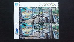 UNO-New York 929/0 Oo/ESST, Internationales Jahr Des Süßwassers, Tropische Flusslandschaft Mit Mangrovensumpf - Used Stamps