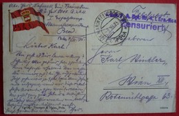 PULA - POLA , SCHIFFE IN RESERVE , MARINEFELDPOST 1915 - Croatia