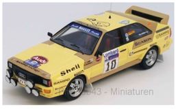 Audi Quattro - L.Lampi/P. Kuukkala - RAC Rally 1983 #10 - Troféu - Trofeu