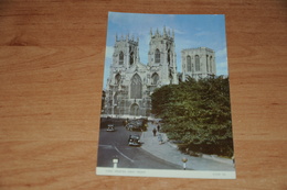 2121-           YORK MINSTER, WEST FRONT - York