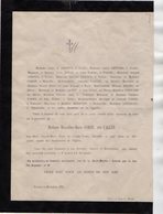 VP16.809 - YVETOT 1878 - Faire - Part De Décès De Mme Marceline - Marie VOISIN Née VALLEE - Obituary Notices