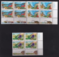 ISRAEL, 1993, Unused Stamp(s) Control Block, With Tabs, Nature Reserves, SG1200-1202, Scannr. X1126 - Nuevos (sin Tab)