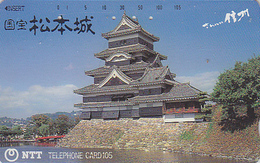 Télécarte Japon / NTT 270-024 - Culture - Pagode / 105 U TBE - Temple Japan Phonecard - Tempel / Religion - Culture