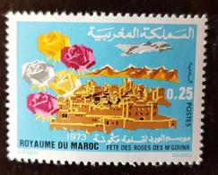 MAROC, Roses, Rose, Rosa, Yvert N° 678. ** MNH - Rose