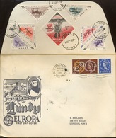 LUNDY FDC Europa 8 DEC 61 - Local Issues