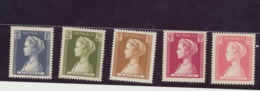 478 à 483 5 VALEURS NEUF SANS CHARNIERE - Unused Stamps