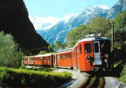 NATERS Brig-Visp-Zermatt Bahn Glacier-Express Im Mattertal - Naters