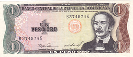 BILLET REPUBLIQUE DOMINICAINE 1 PESO ORO De 1984 @ PICK 126 - Industrie Usine De Sucre - Repubblica Dominicana