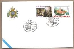 San Marino - Busta Con Annullo Speciale: Città Di Forlì - 2001 - Covers & Documents