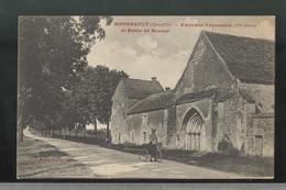 CPA Meursault - Ancienne Léproserie Et Route De Beaune - Circulée - Meursault