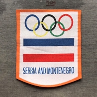 Jersey Patch SU000020 - Serbia & Montenegro National Olympics Committee NOC - Habillement, Souvenirs & Autres