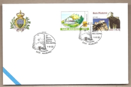 San Marino - Busta Con Annullo Speciale: 6° Mostra Filatelica Molisana - 2002 - Lettres & Documents