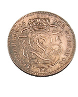 1 Cent - Belgique - 1887 - Cuivre - TTB - - 1 Cent