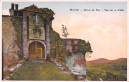 78 - MAULE - Entrée Du Fort - Vue Sur La Vallée - Maule