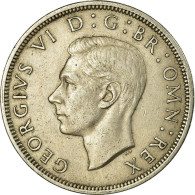 Monnaie, Grande-Bretagne, George VI, 1/2 Crown, 1950, TTB+, Copper-nickel - K. 1/2 Crown